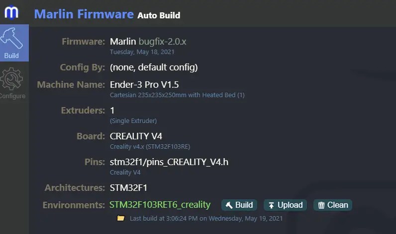 Marlin Firmware Builds 3dprintscape Com