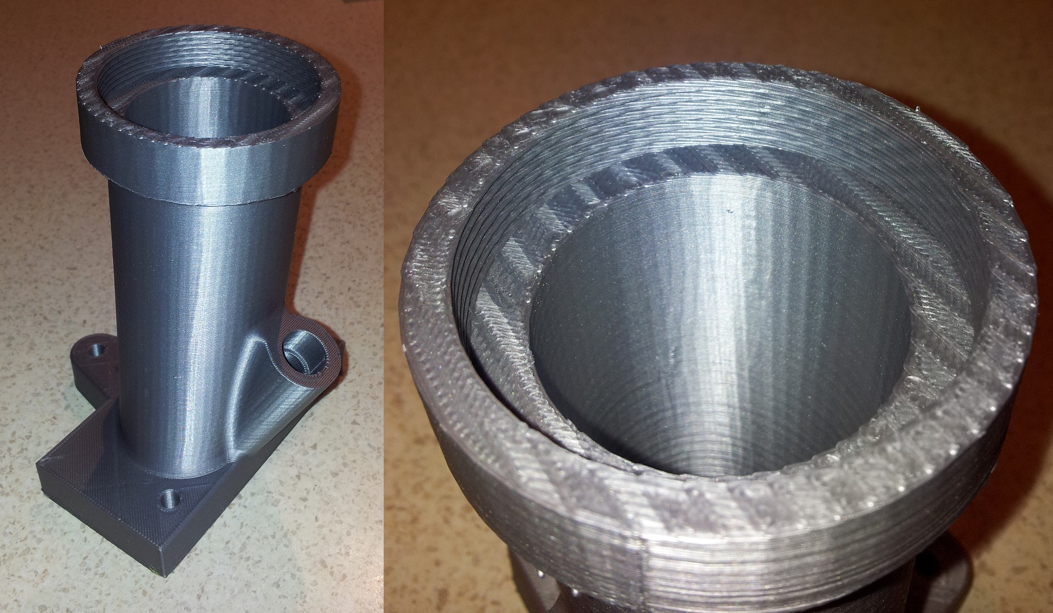 First Prints in Stainless Steel PLA & Iron PLA! r/3Dprinting