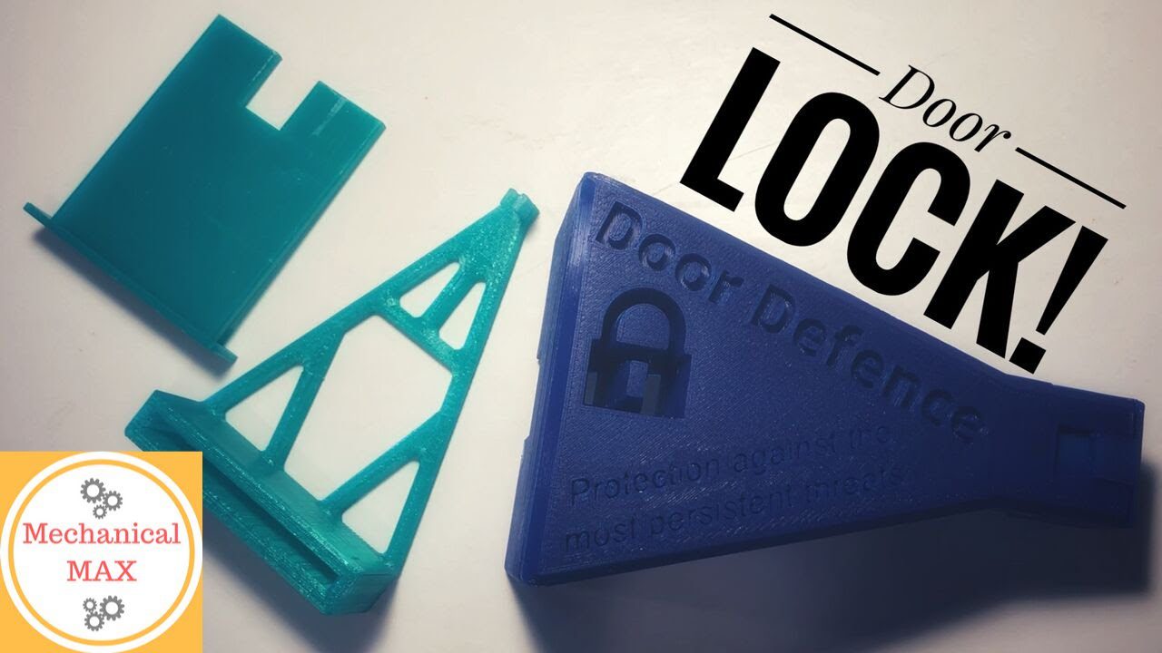 3D Printed Door Lock Using the Engineering Method - 3d Put