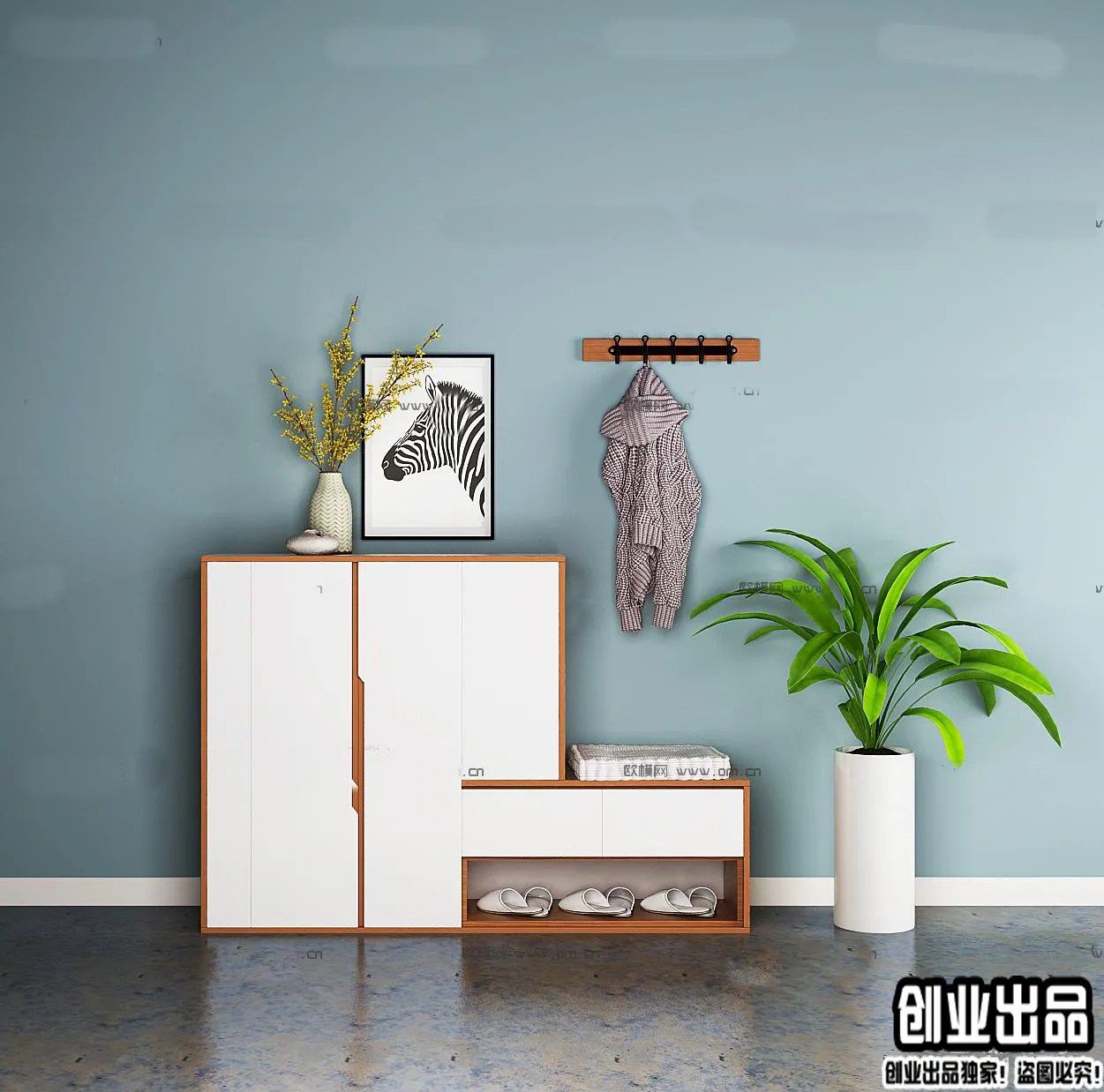 SHOE B121 FURNITURE 3D MODELS 2022 (VRAY) 3ds Max Files