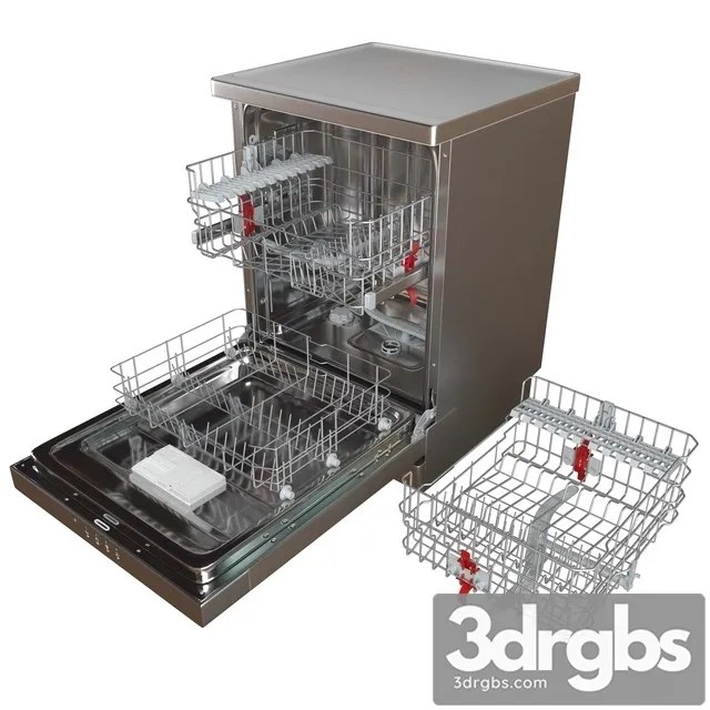 Dishwasher Hotpoint Ariston 3dsmax Download 3ds Max Files