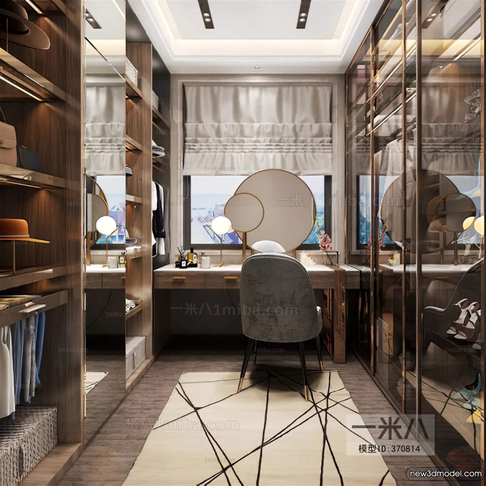 Dressing Room 3D Models 3D Interior Scenes 037 3ds Max Files