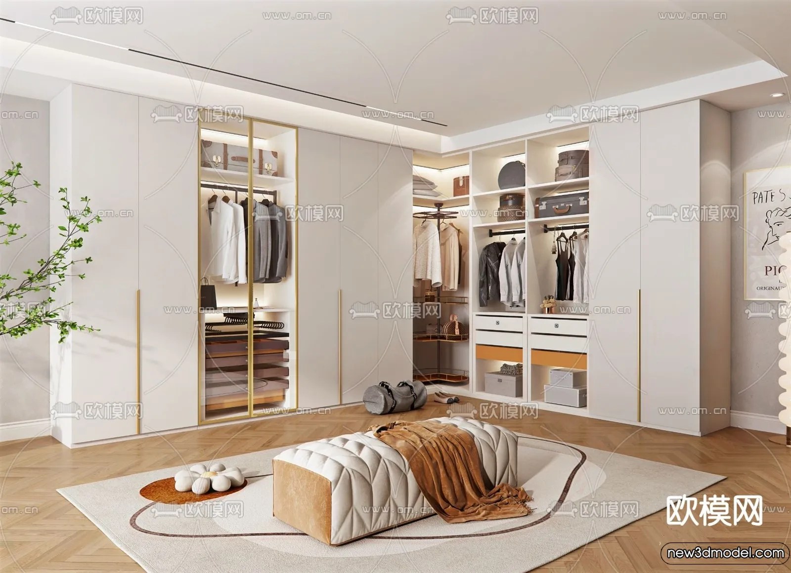 Dressing Room 3D Models 3D Interior Scenes 141 3ds Max Files