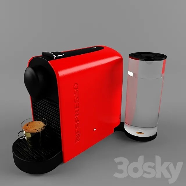 3ds Max Files Nespresso U Coffee Machine 3DSMax File