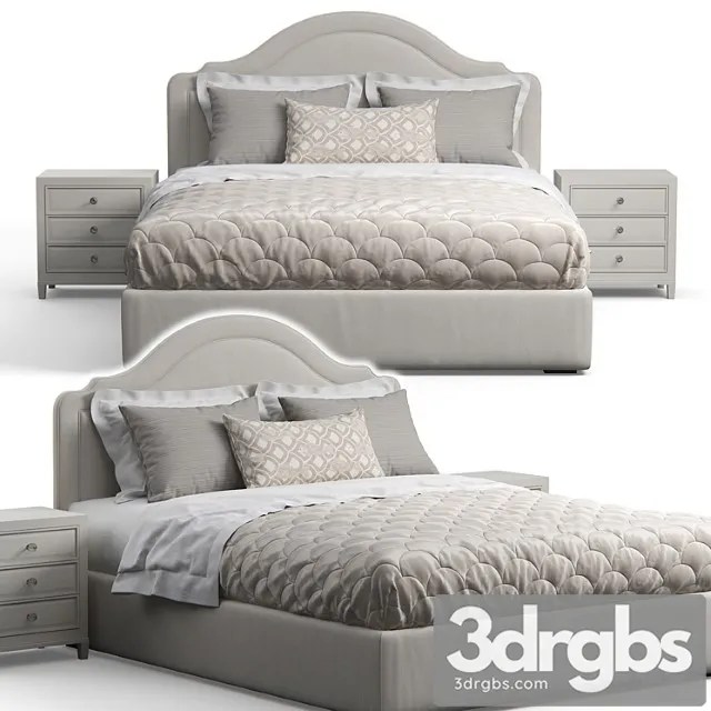 Rabin Headboard Bed 3ds Max Files