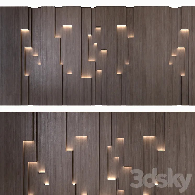 WALLS PANEL 3D MODELS FREE DOWNLOAD 038 3ds Max Files