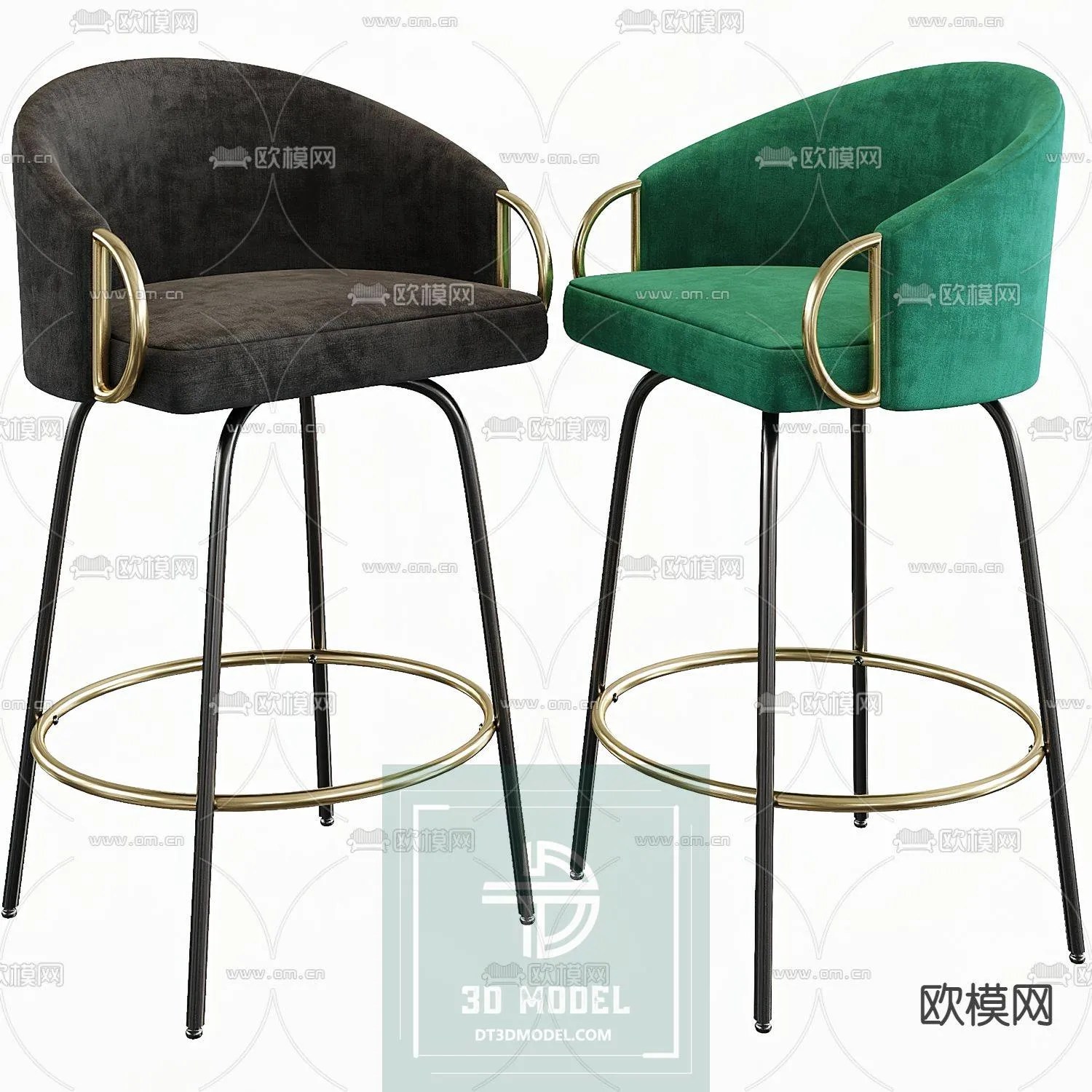 STOOL BAR CHAIR 3DS MAX 055 3ds Max Files