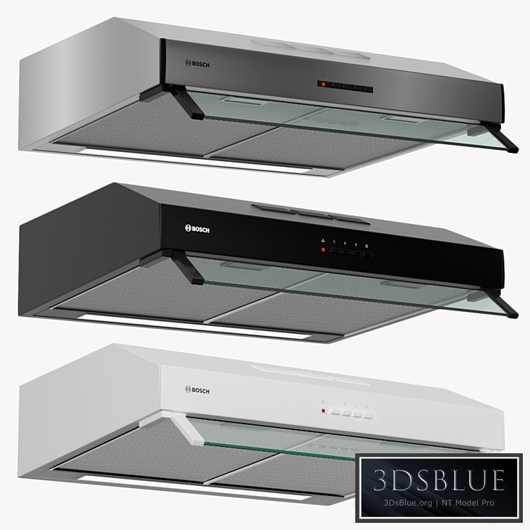 Bosch 60cm Builtunder cooker hood DUL63CC50B Serie 4