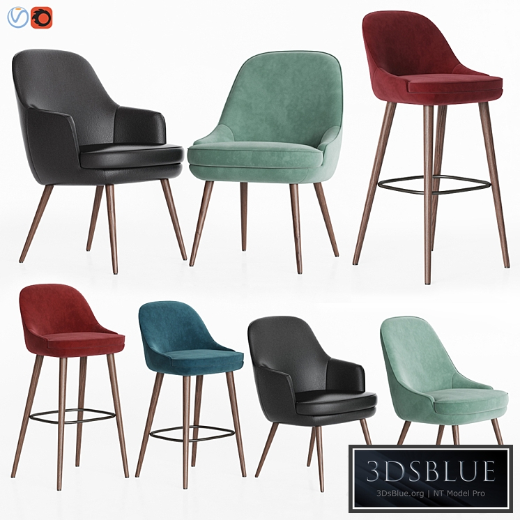 375 Walter Knoll Chairs Collection