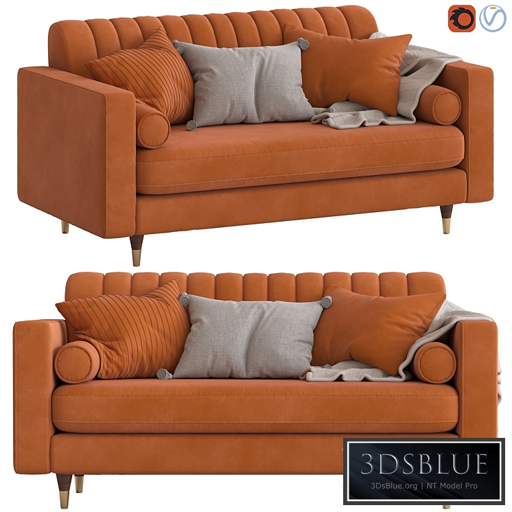 Cult Furniture Belgravia 2Seater Sofa