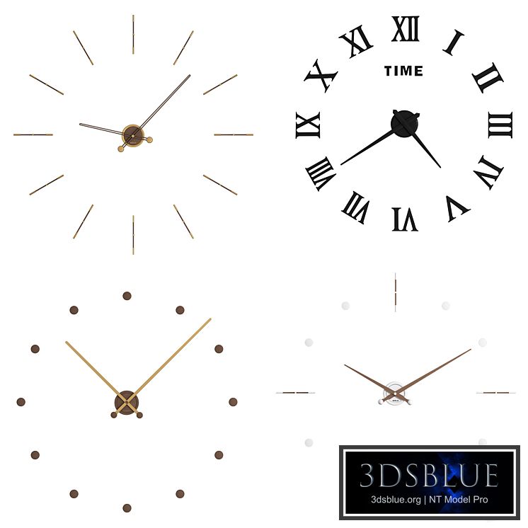 Wall clock collection