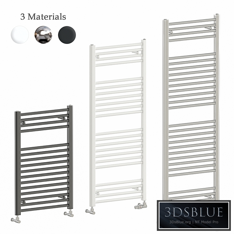 Zehnder Aura heated towel rail