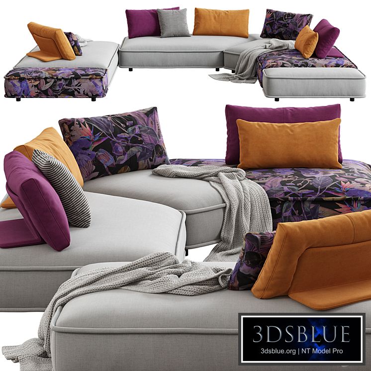 Roche Bobois / Escapade Corner Sofa