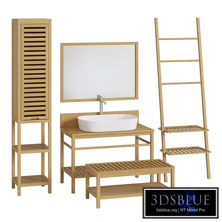 Haumea La redoute Bathroom furniture set 02