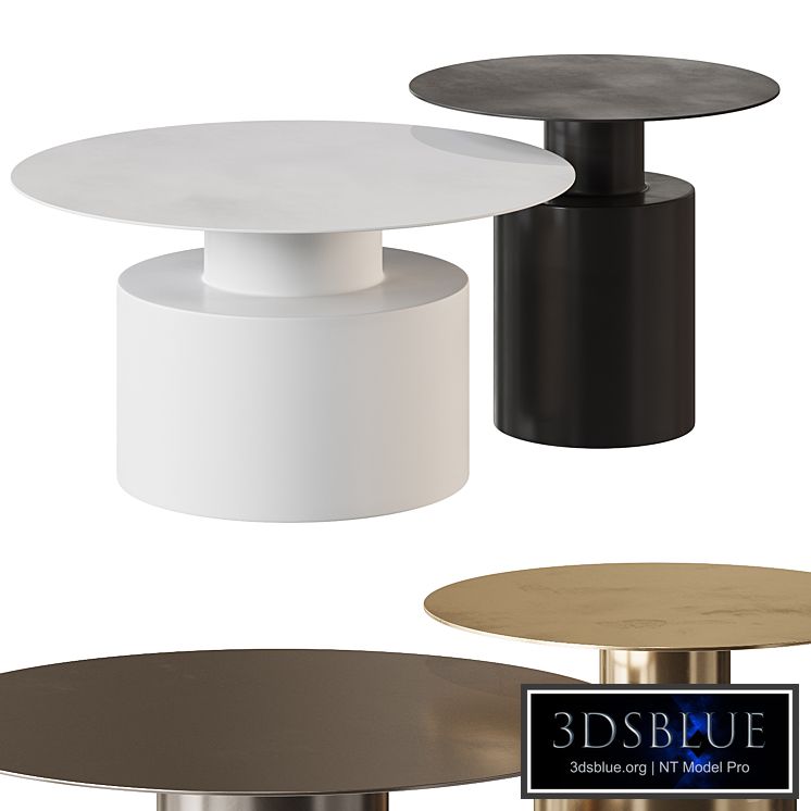 Homary round coffee table