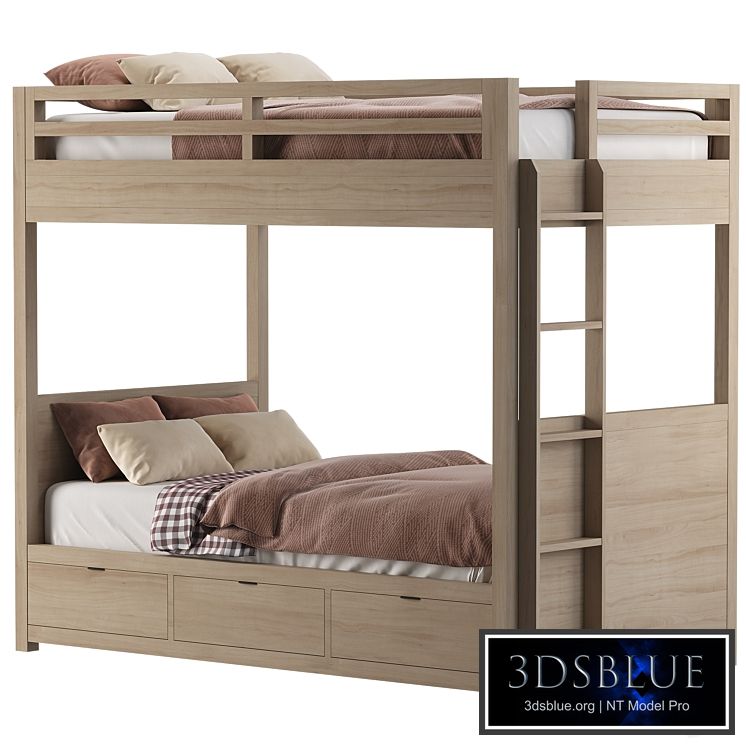 RH Laguna Storage Bunk Bed