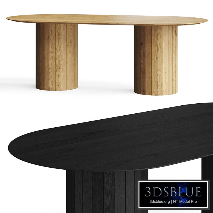 Lulu and Benedict Oval Dining Table