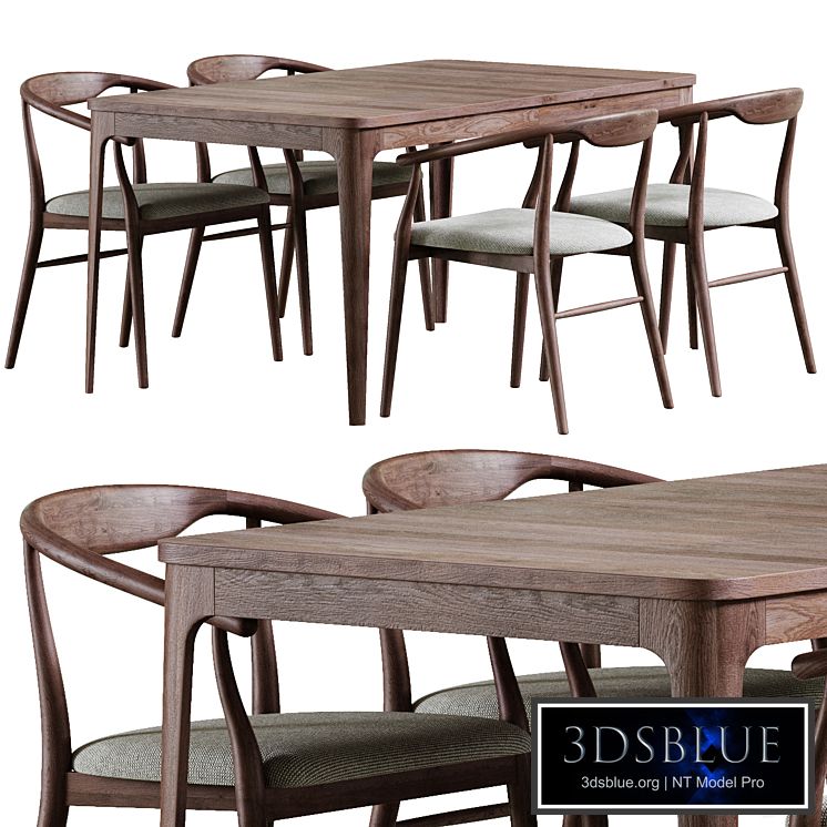 New York Table and Turin Chair by deephouse