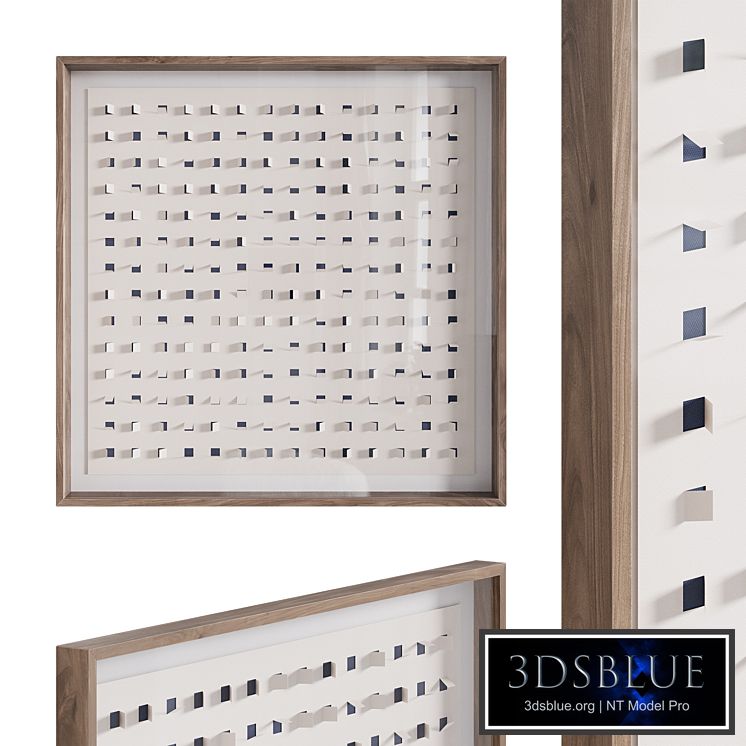 See Through Wall Art 48x48