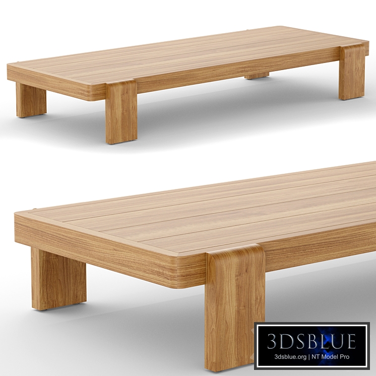 RH outdoor vigo coffee table