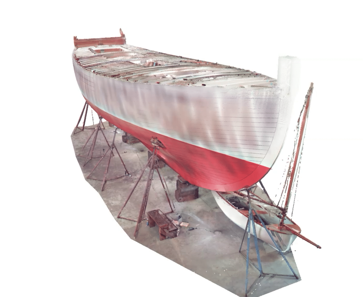 SV Tally Ho 3D Shape Capture