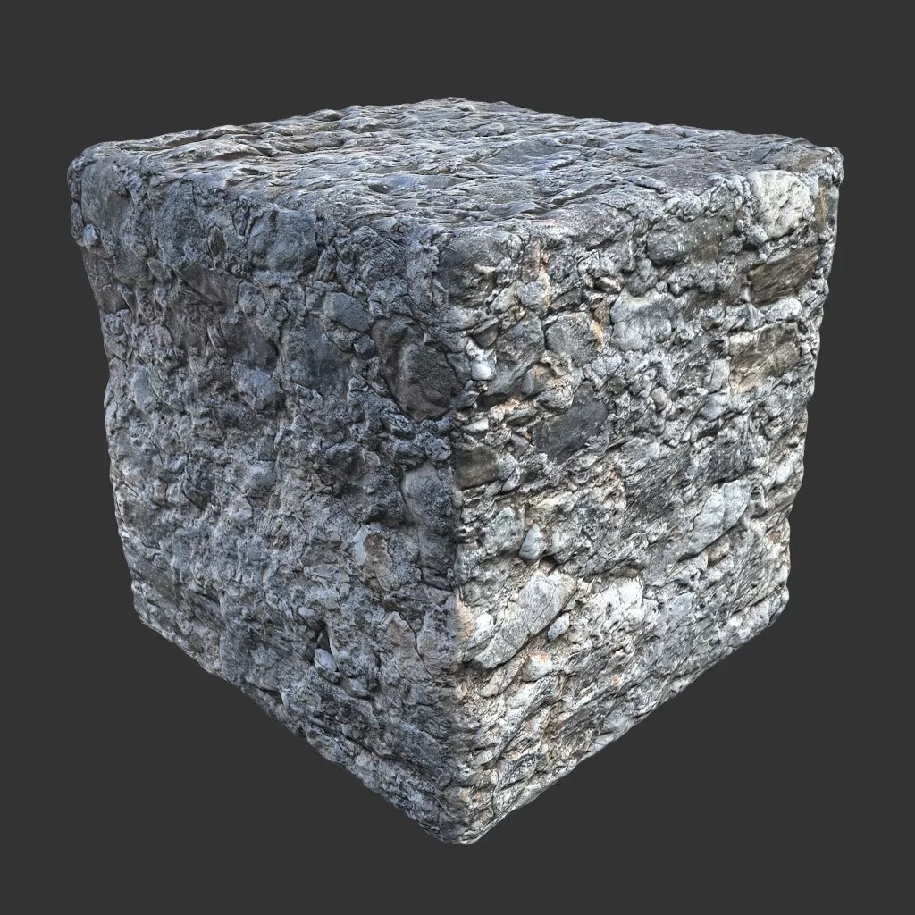 [3DSKY] PBR TEXTURES FULL OPTION Wall Medieval 1239 NEW UPDATE 2024