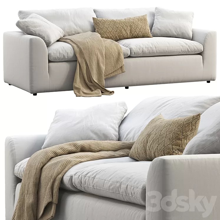 [3DSKY] Joybird Bryant Sofa 3D Model NEW UPDATE 2024