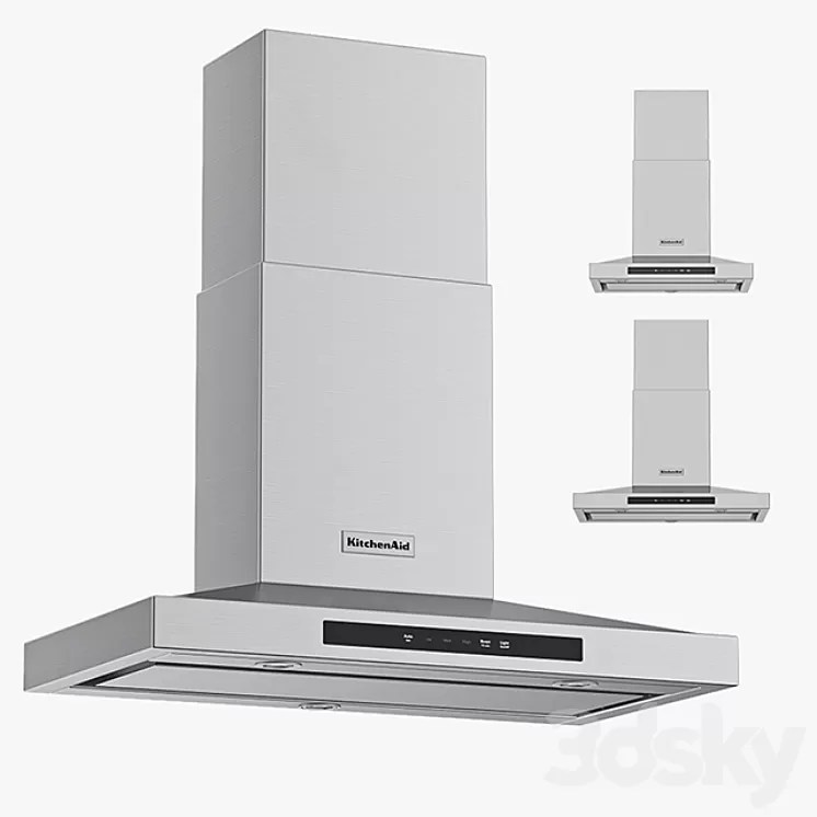 KitchenAid Range Hoods 3D Model 3DSKY Decor Helper