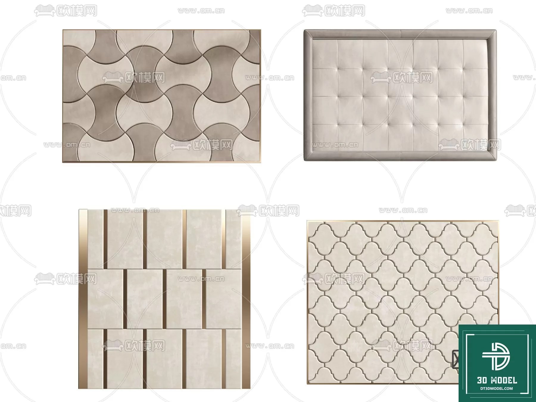 [3DSKY] LUXURY 3D Models WALLPANEL 019 NEW UPDATE 2023