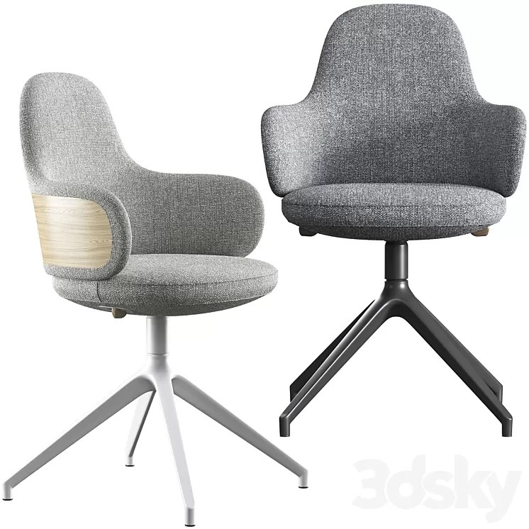 Office chair Alki Lan 3D Model 3DSKY Decor Helper