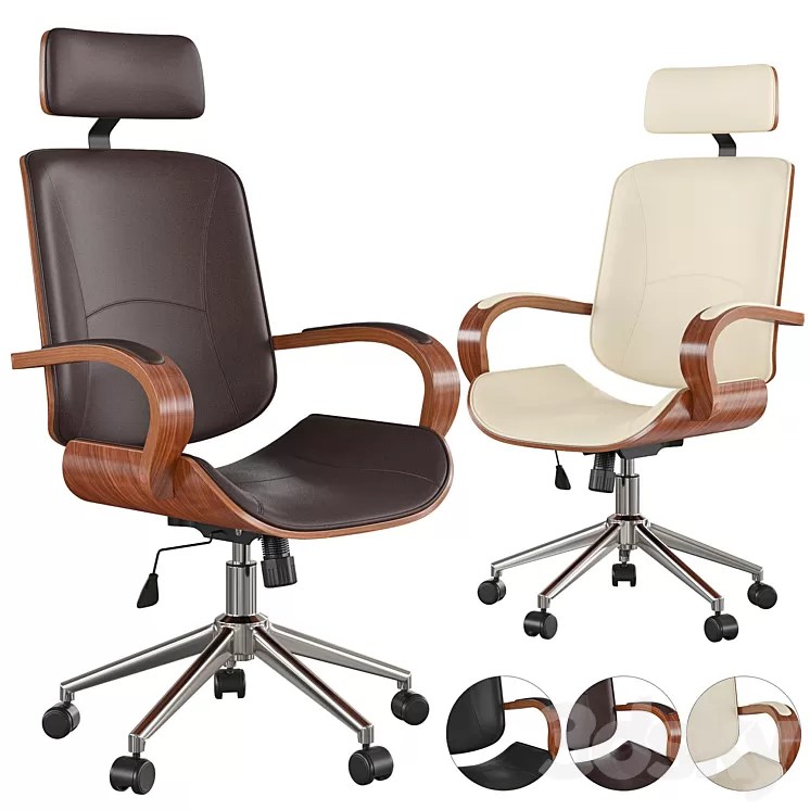 Office chair MLM611394 3D Model 3DSKY Decor Helper