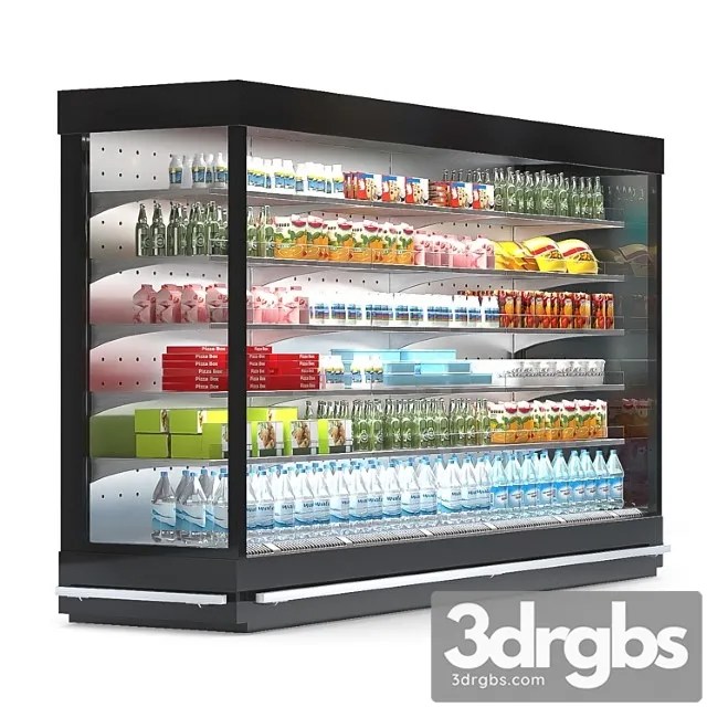 Refrigeration showcase 3DSKY Decor Helper
