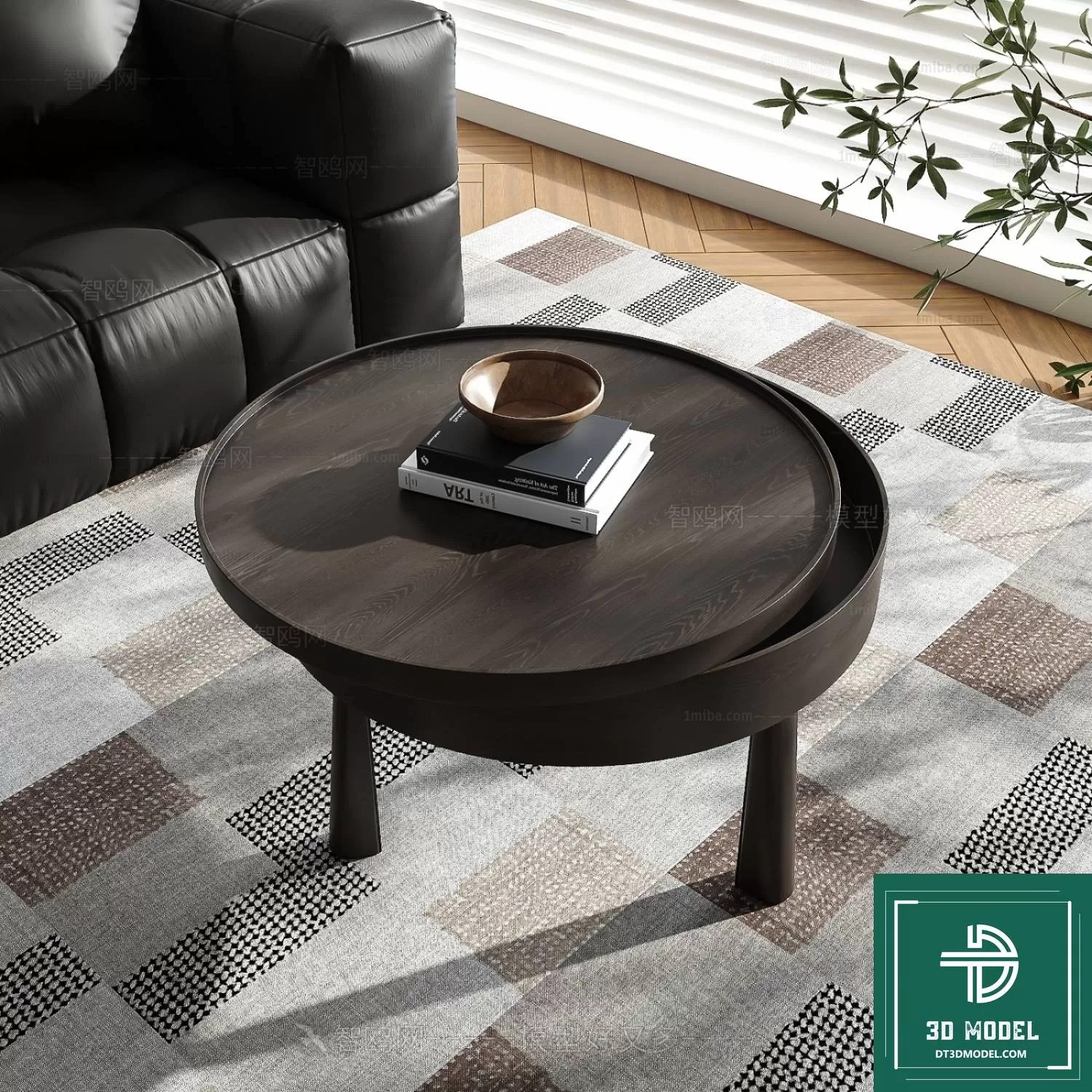 TEA TABLE SOFA TABLE 3D MODELS 060 3DSKY Decor Helper