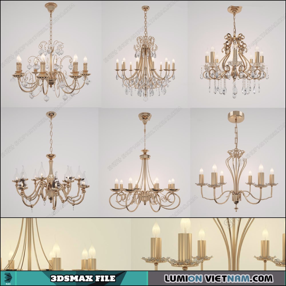 CEILING LIGHTS [3DSMAX MODEL] 3D Models