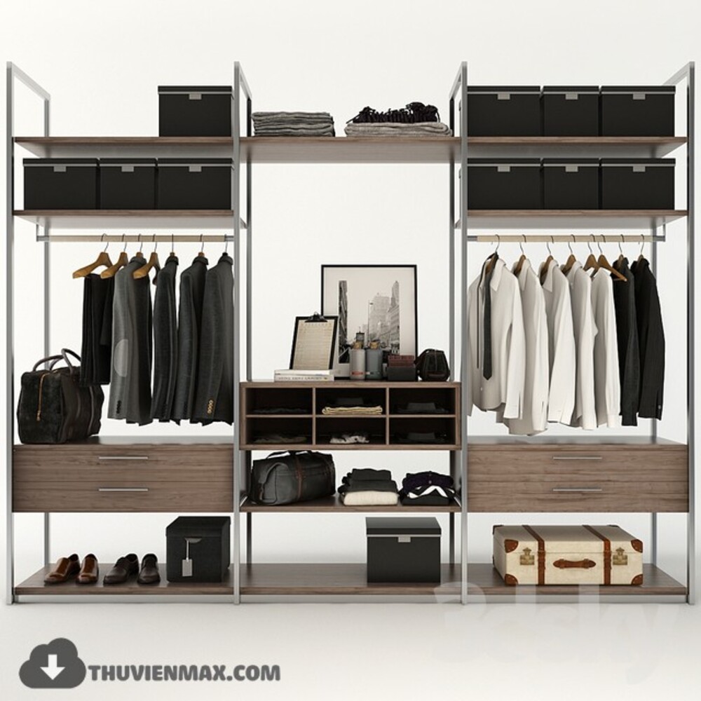 Wardrobe Display Archives 3D Models
