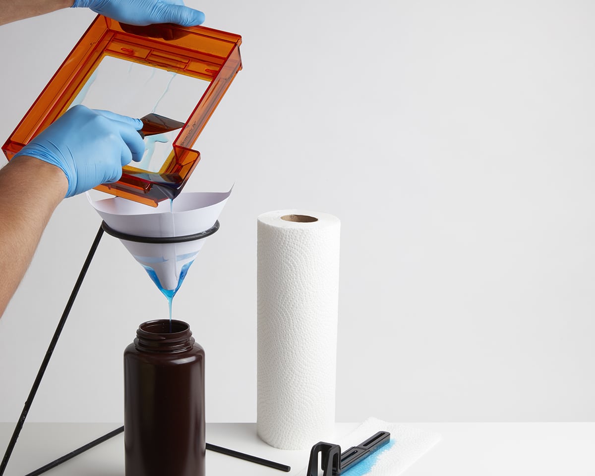 3D Printer Resin; Can it be reused? 3D Solved