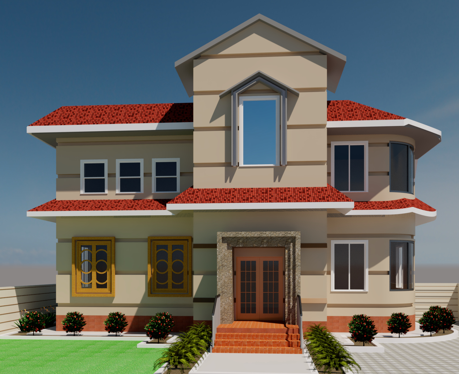 Front Latest House Designs In Pakistan