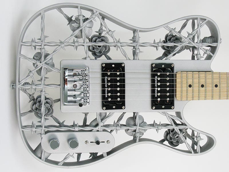 3D Printed Guitars - Design Inspiration from Olaf Diegel