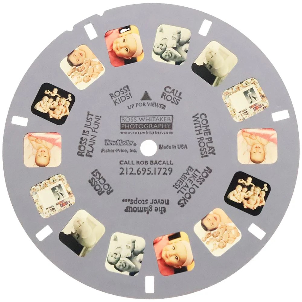 Ross Whitaker Photography ViewMaster Commercial Reel vintage