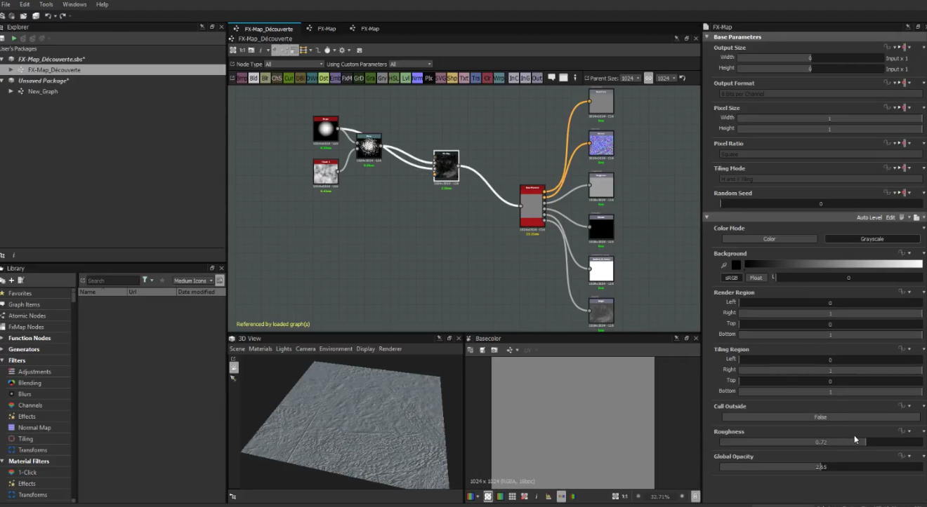 Substance Designer introduction au node FXMap