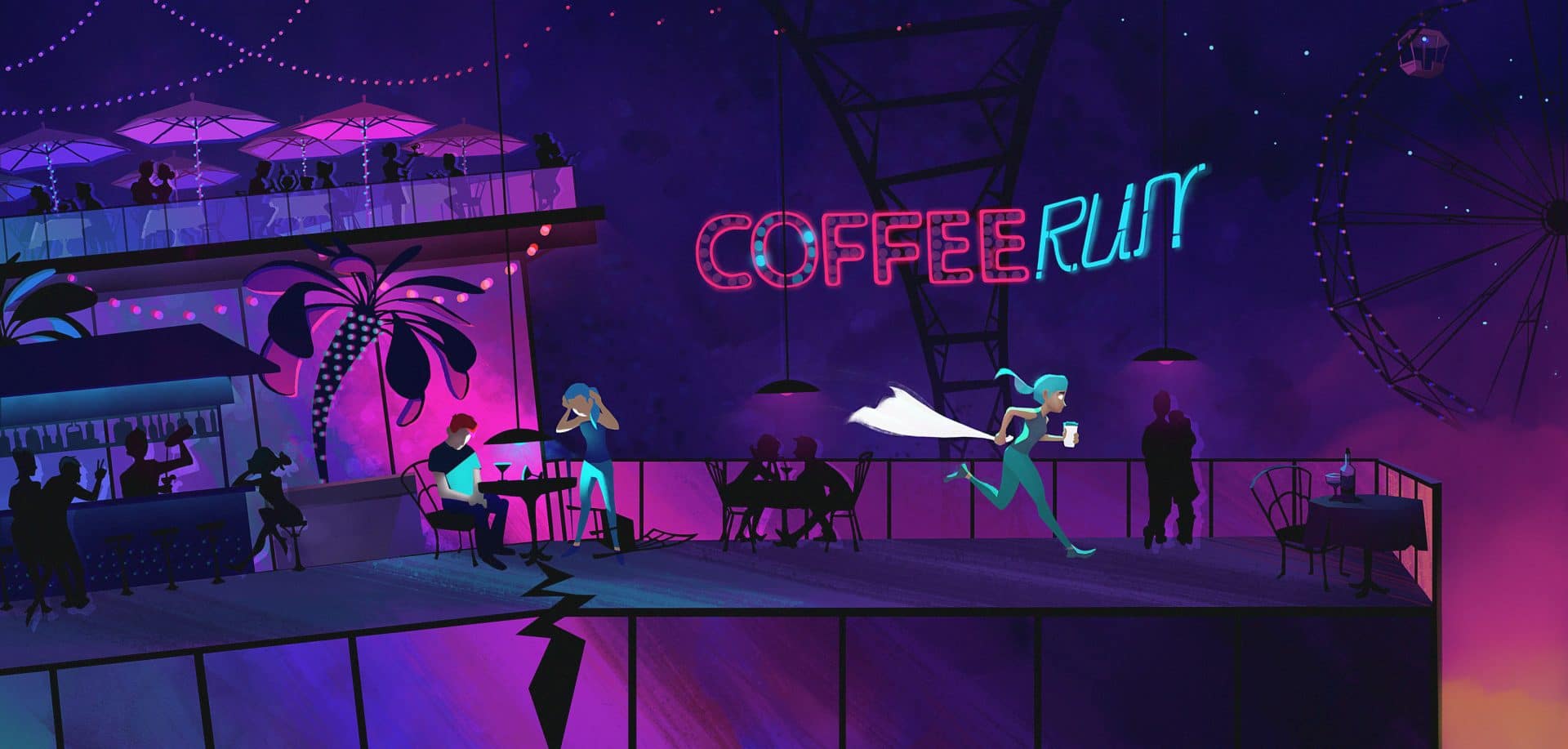 Coffee Run un concept surprenant pour le prochain courtmétrage Blender