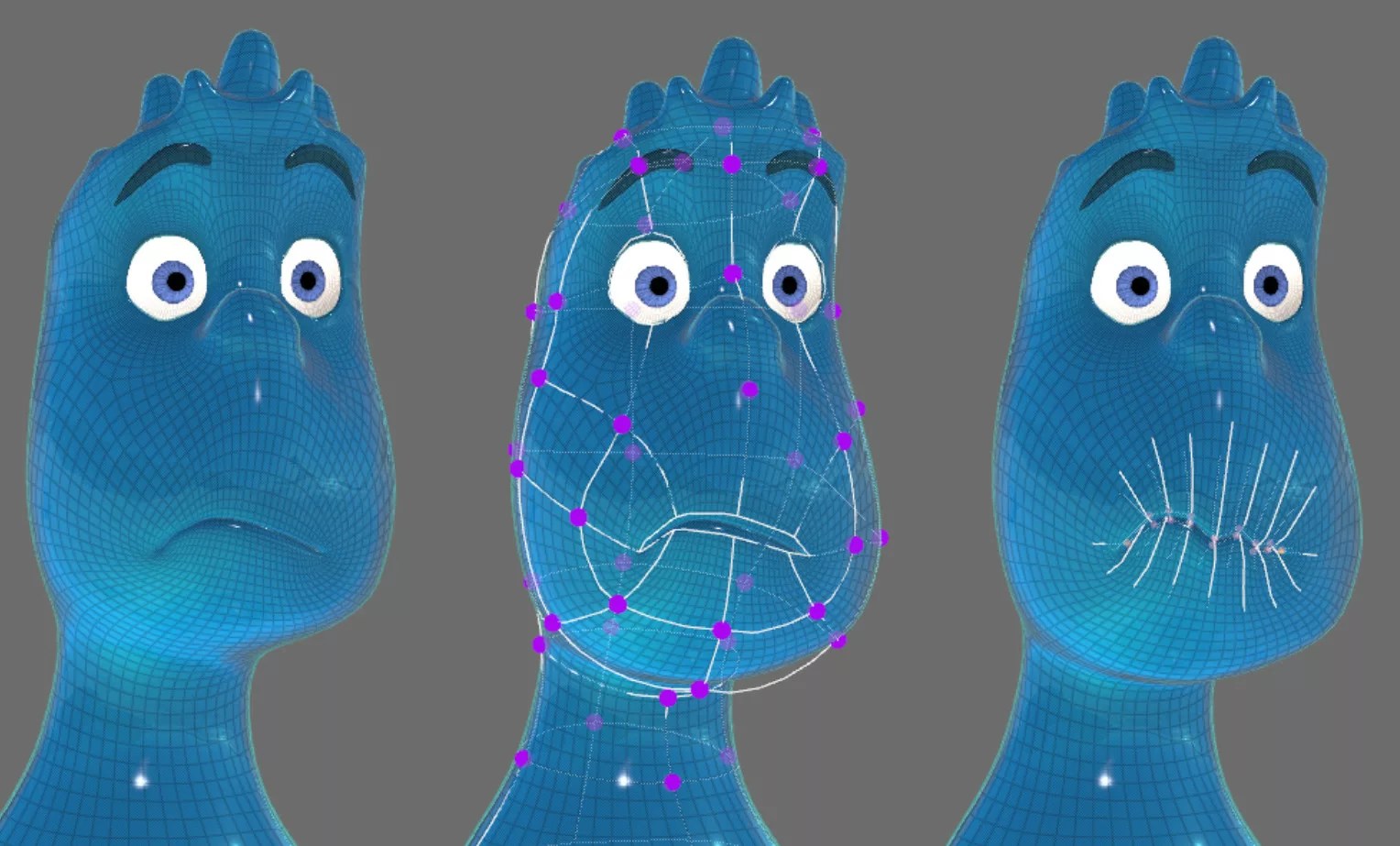 Disney and Pixar showcase character animation & rigging techniques at