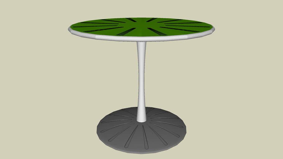 Forms+Surfaces Citrus Table, 36' perforated table top, center