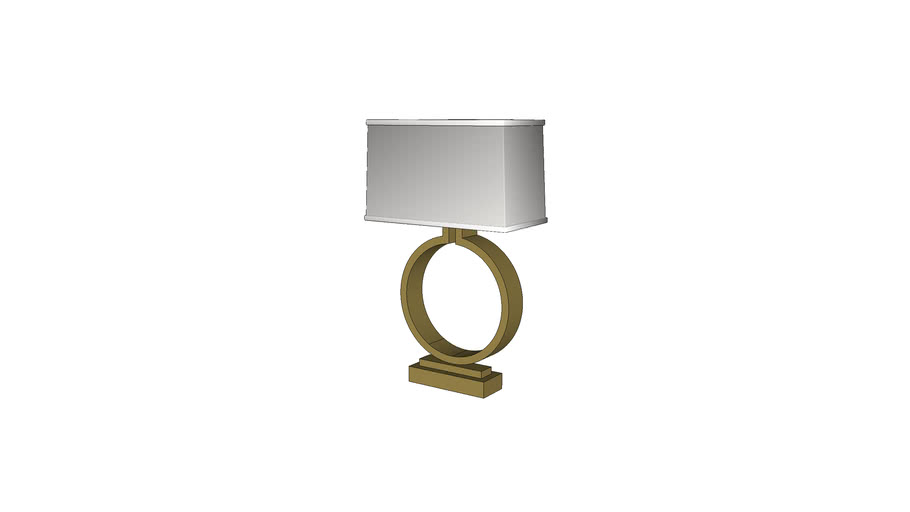 Modern Table Lamp 3D Warehouse