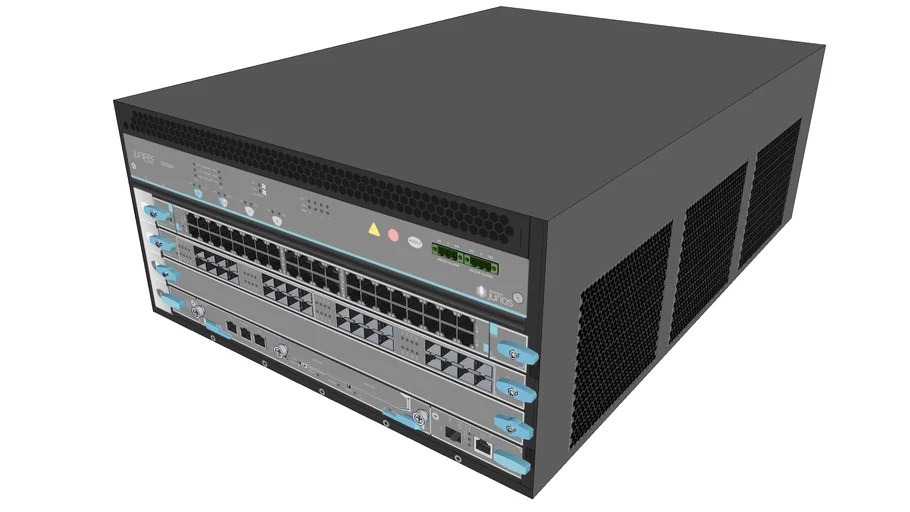 Juniper 9204 Layer 3 Switch 3D Warehouse