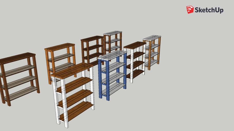 Shelf 3D Warehouse