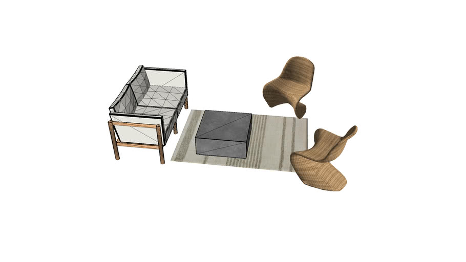 seating area 3D Warehouse