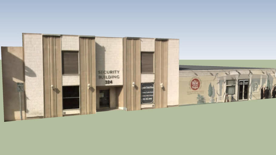 Business block in downtown Las Vegas 3D Warehouse