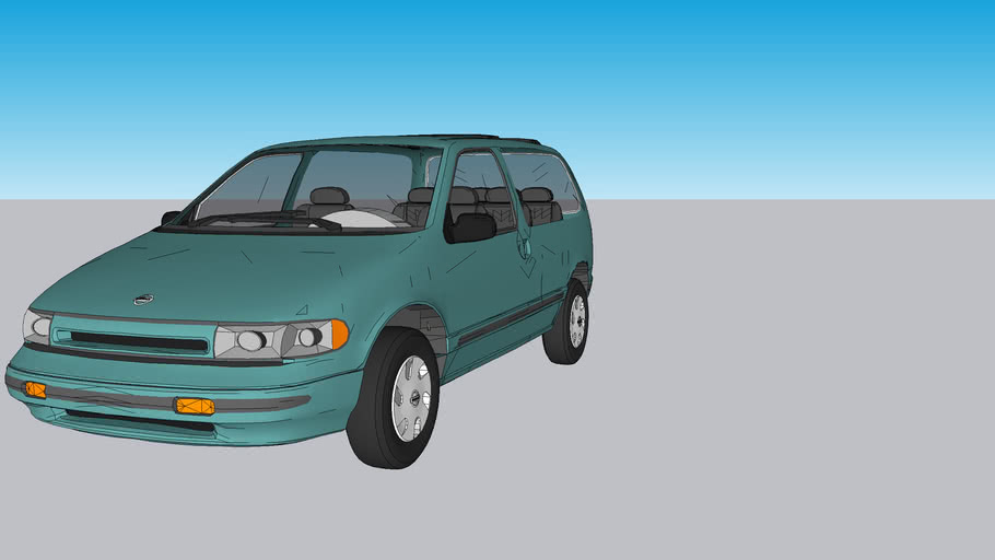 1996 Nissan Quest (minivan) | 3D Warehouse
