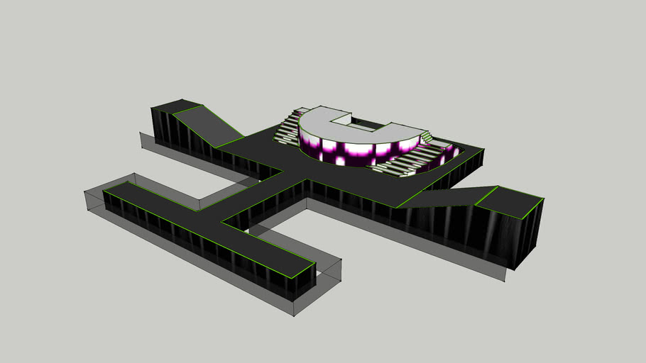 Taylor Swift speak now/ fearless Tour Stage 3D Warehouse